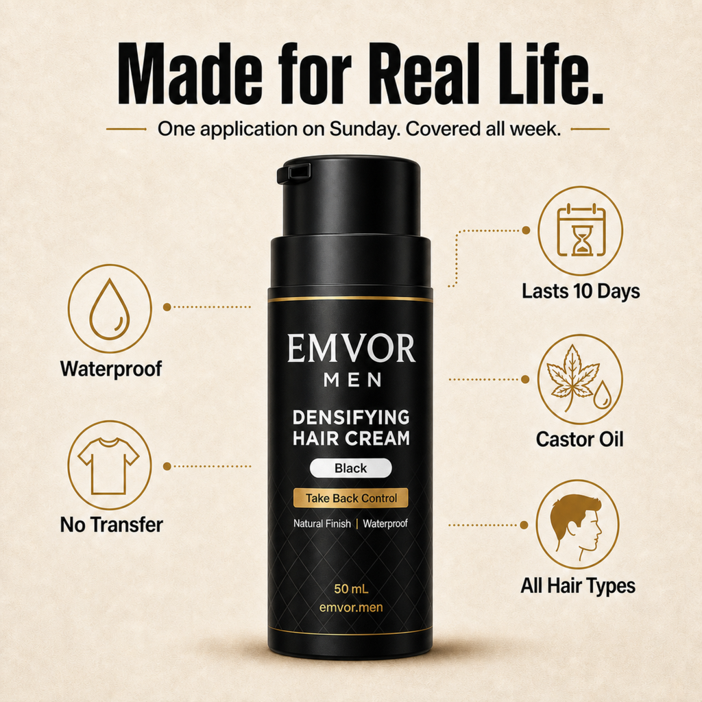 Densifying hair cream